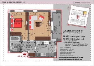 Anghel Moldoveanu 61 - Corp B - Apartament 04