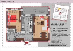 Anghel Moldoveanu 61 - Corp B - Apartament 17