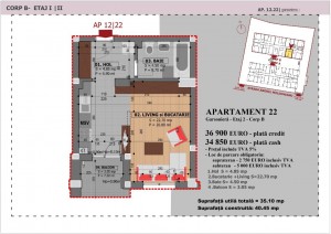 Anghel Moldoveanu 61 - Corp B - Apartament 22